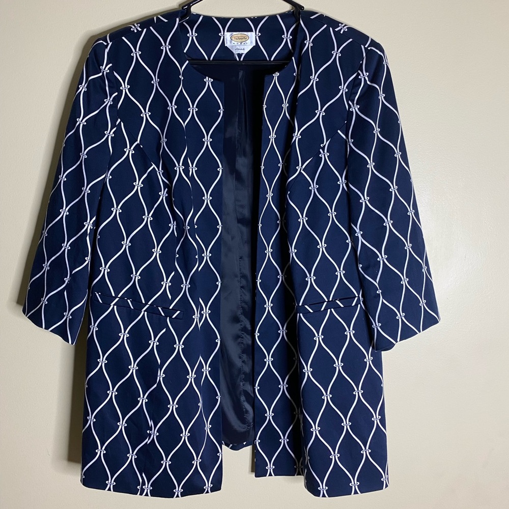 Patterned Blazer